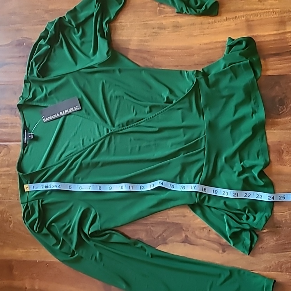 Banana republica Wrap Top Peplum Blouse - Picture 7 of 10
